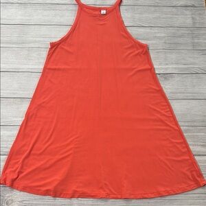 Old Navy Women's Coral Sleeveless Dress